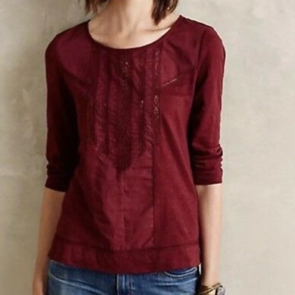 Anthropologie meadow rue shirt